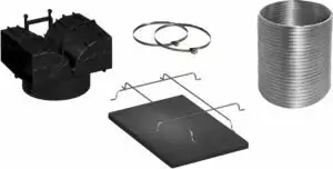 Bosch DWZ1GK1U2 Standard Umluftset für Dunstabzugshauben
