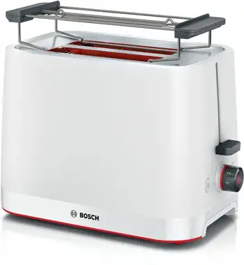 Bosch TAT3M121 Kompakt Toaster Weiß