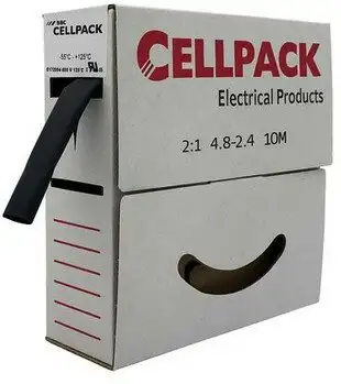 Cellpack SB 4.8-2.4 sw 10m Schrumpfschlauch-Box