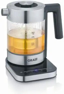 Graef WK 350 2-in-1 Wasserkocher und Teekocher, Glas