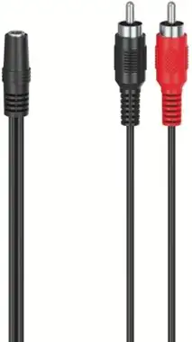 Hama 205186 ADAP.2CIST.-3,5MM ST.KUPP
