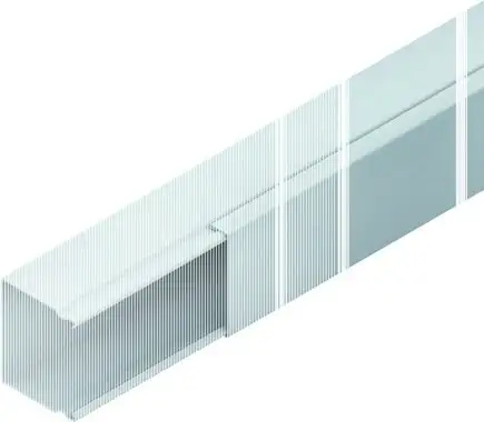 Niedax LLK 40.060 R REINWEISS LEITUNGSKANAL (2m)