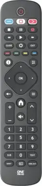 One For All URC4913 TV-Ersatzfernbedienung Philips