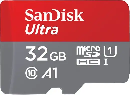 Sandisk Ultra Android microSDHC 32GB 120MB/s + Ada