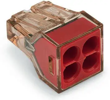 Wago 773-604 VERB.DOSENKLEMME 4 x4QMM (100 Stück)