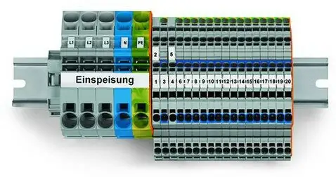 Wago 821-123 TOP JOB S Hauptverteiler-Set FI