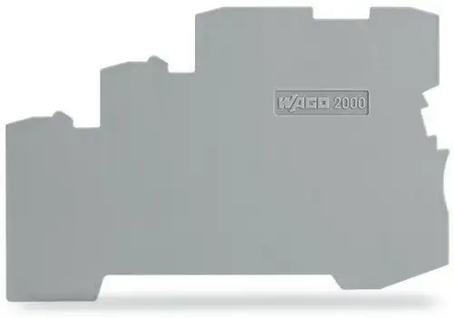 Wago 2000-5391 Abschluss- und Zwischenplatte (25 Stück)