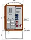 Walther WAV0131R1 Anschlussverteiler 44kVA alls