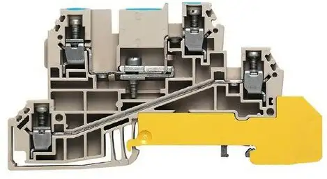 Weidmüller WDL 2.5/NT/L/PE Dreileiter Klemme