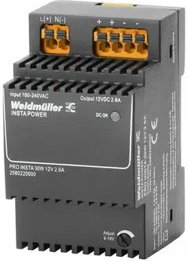Weidmüller PRO INSTA 30W 12V 2.6A Stromversorgung