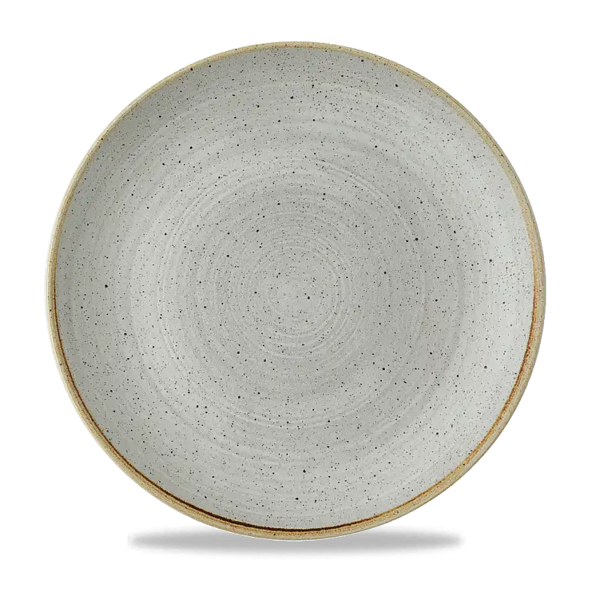 Churchill, Stonecast Raw : Grey Vellum - Teller flach Coup, 28,8 cm