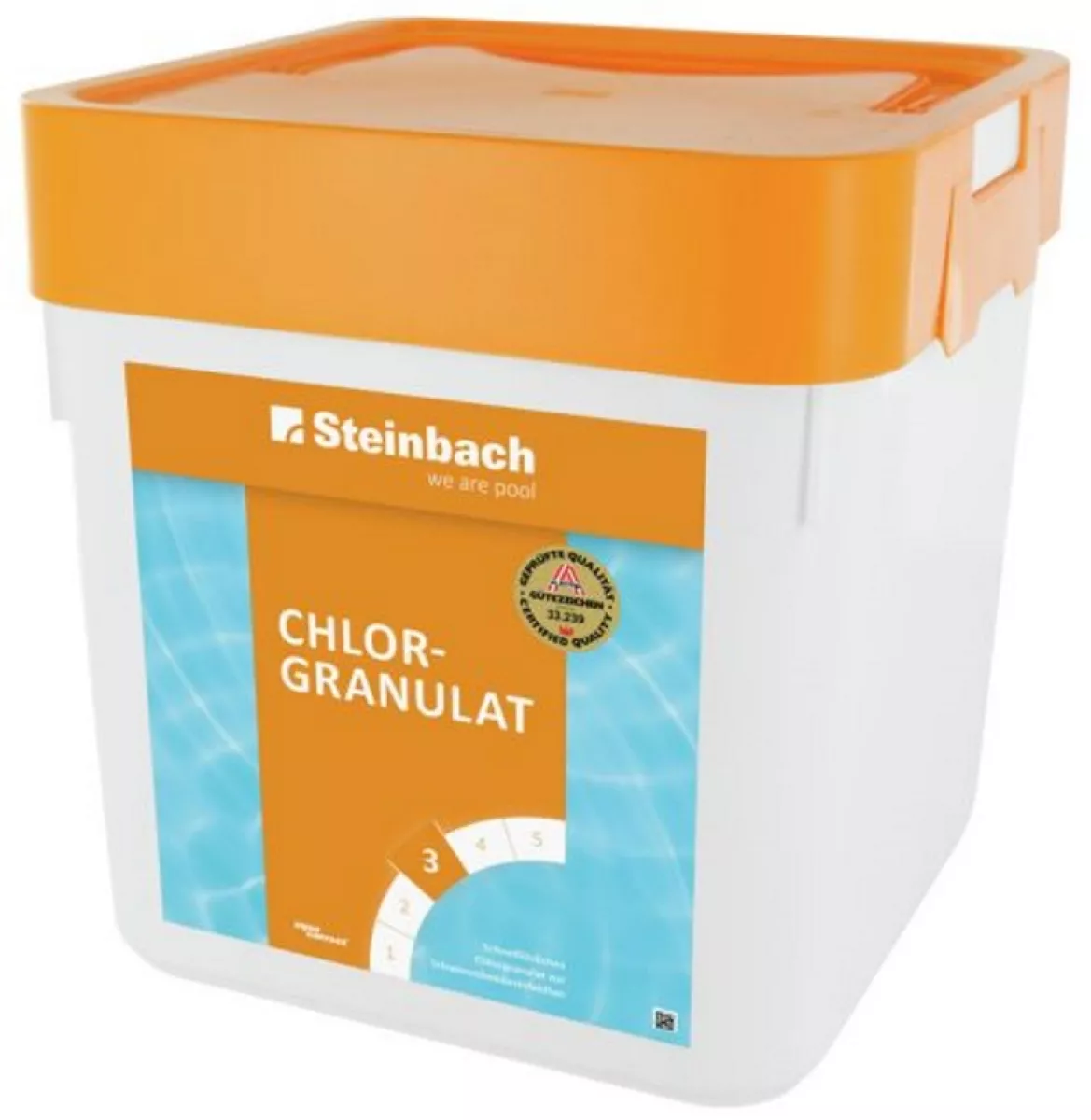 Steinbach Chlorgranulat 5 kg - gegen Pilze, Viren und organische Trübstoffe