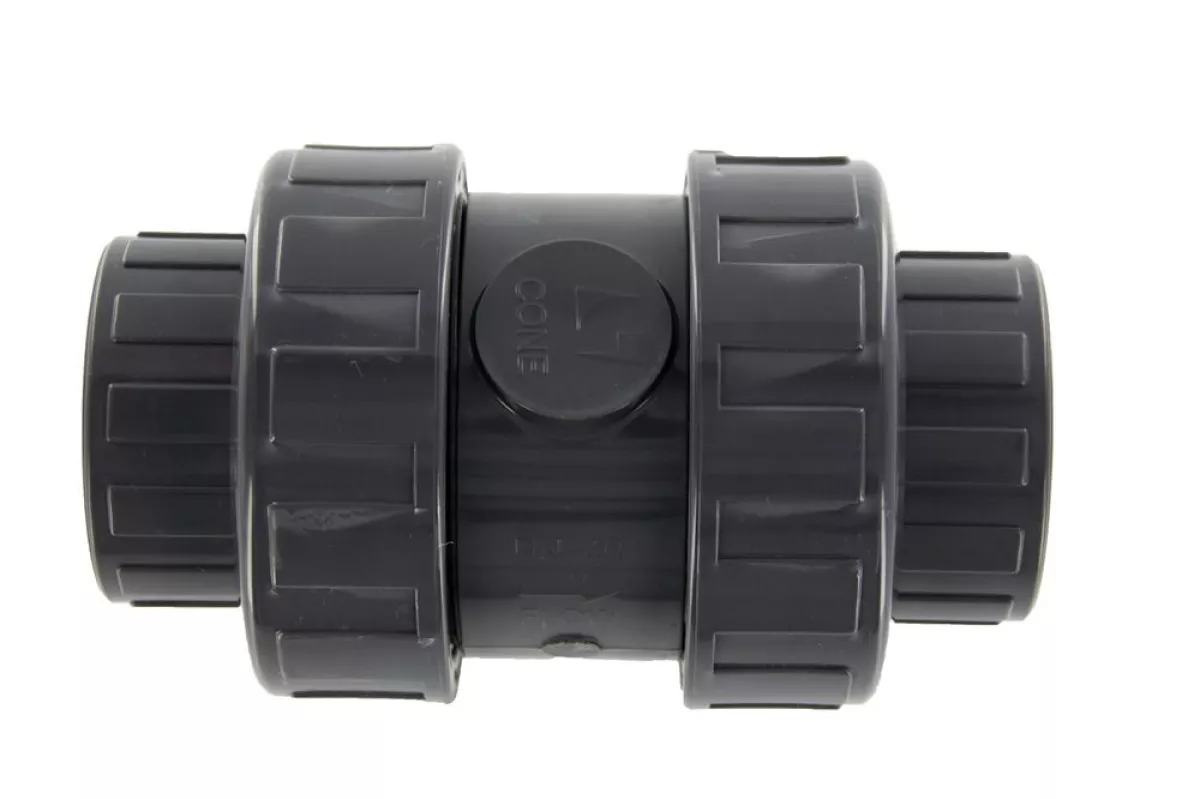 Steinbach PVC Rückschlagventil mit Schlauchanschluss 38 mm