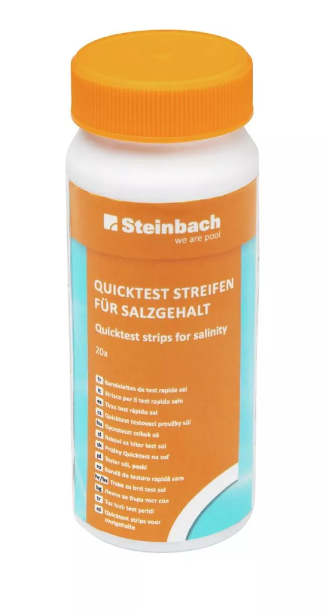Steinbach Quicktest Streifen für Salzgehalt 20 Stück