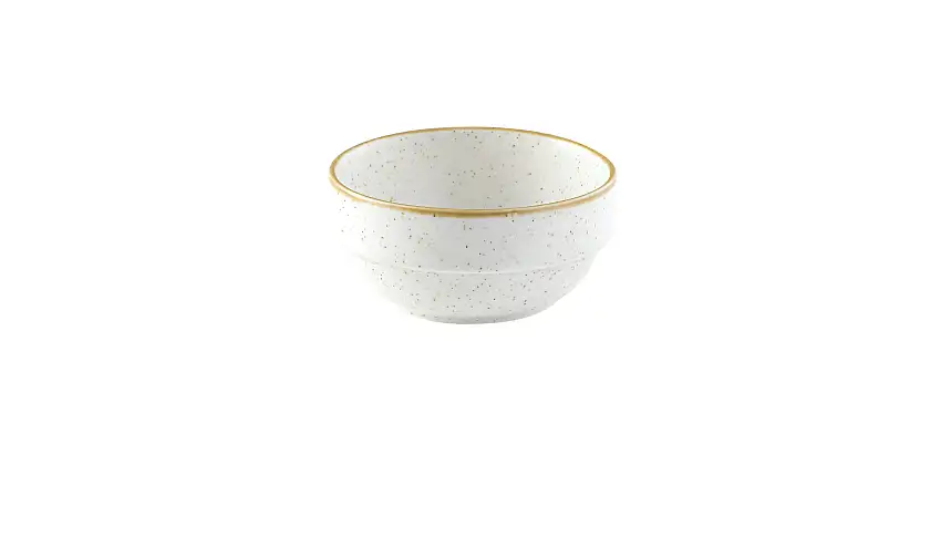 Churchill, Stonecast : Barley White - Stapelschale 11,5 x 5,5 cm/ 0,36 ltr.