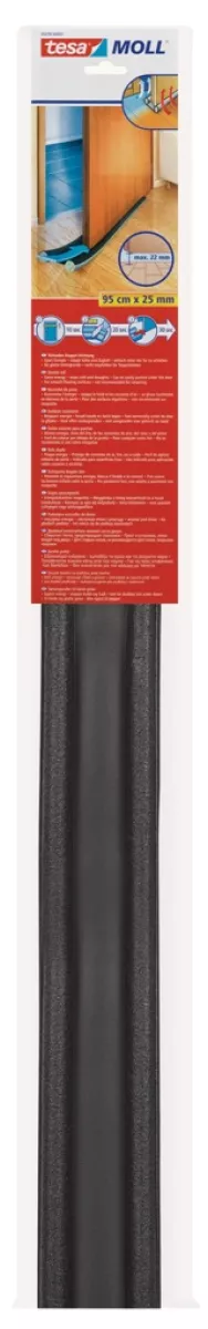 tesamoll Türbodendoppeldichtung 0.95m x 22mm grau