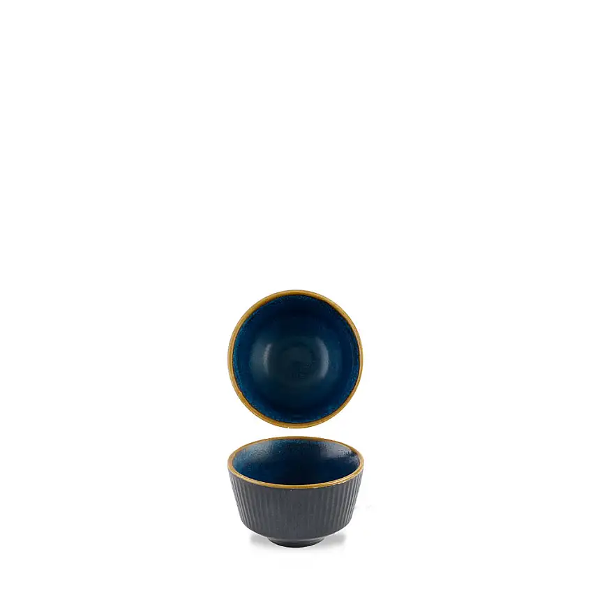 Churchill, Nourish : Tokyo Blue Bi-Color - Dip Pot 8 x 4,8 cm/ 0,11 ltr.
