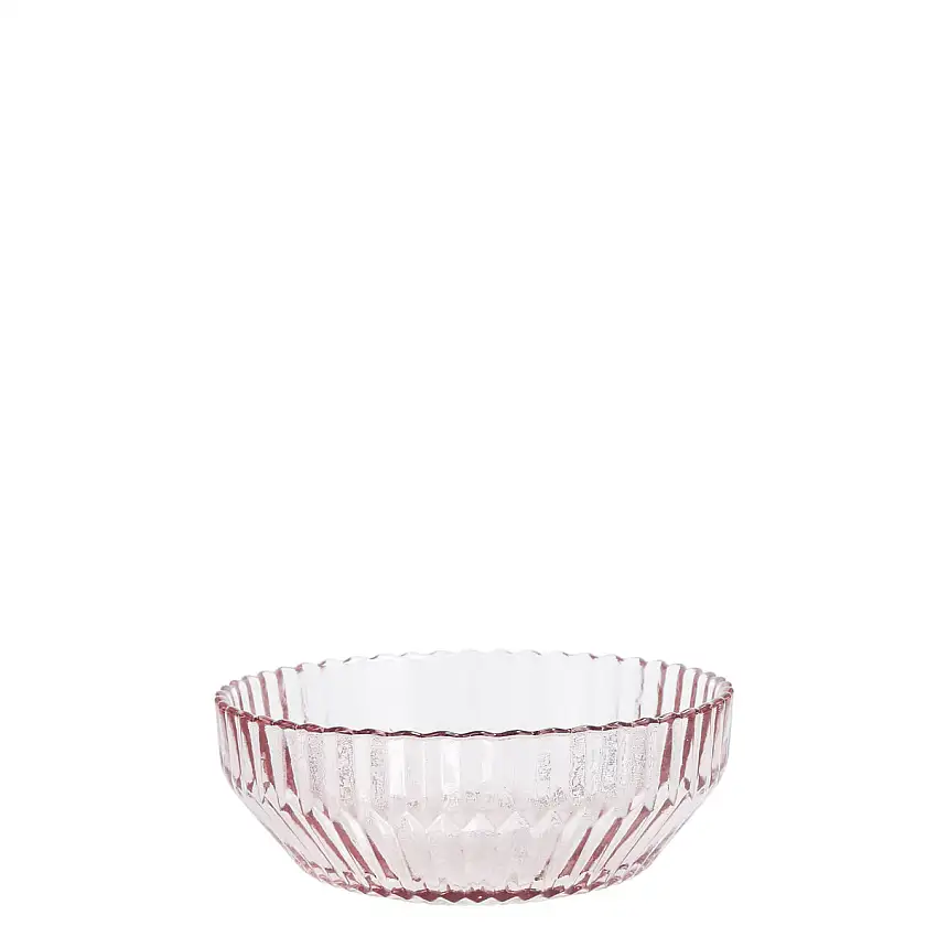 Glasbowl : Archie pink, Inhalt: 670 ml, D: 160 mm, H: 63 mm