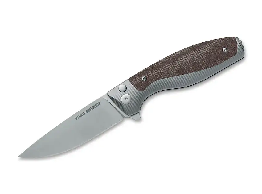 Wing Magnacut Ti Natural Yute Micarta