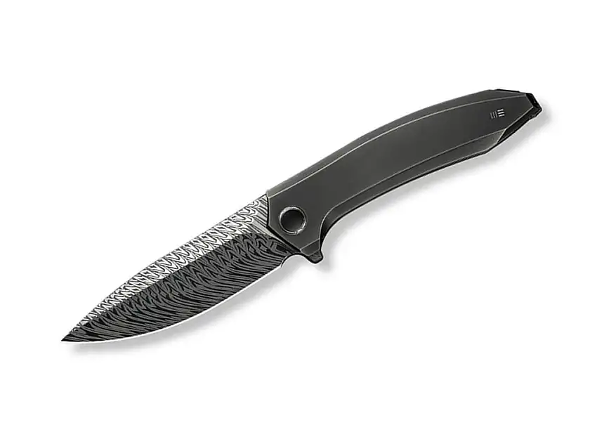 Acuminal Damascus Titanium Black