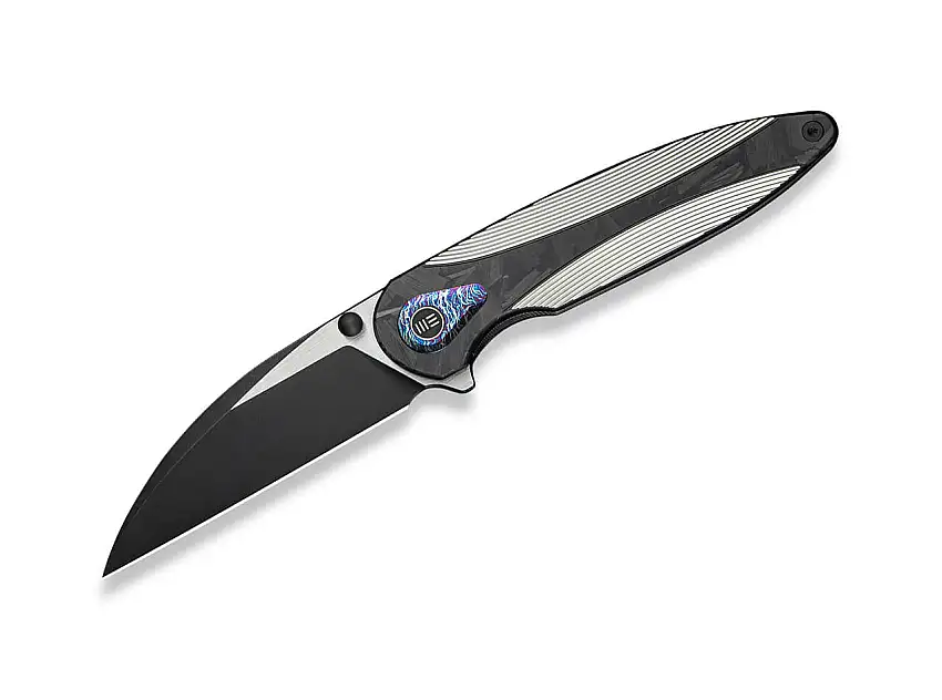 Zenthra M390 Black Ti Shredded CF Black Stonewash