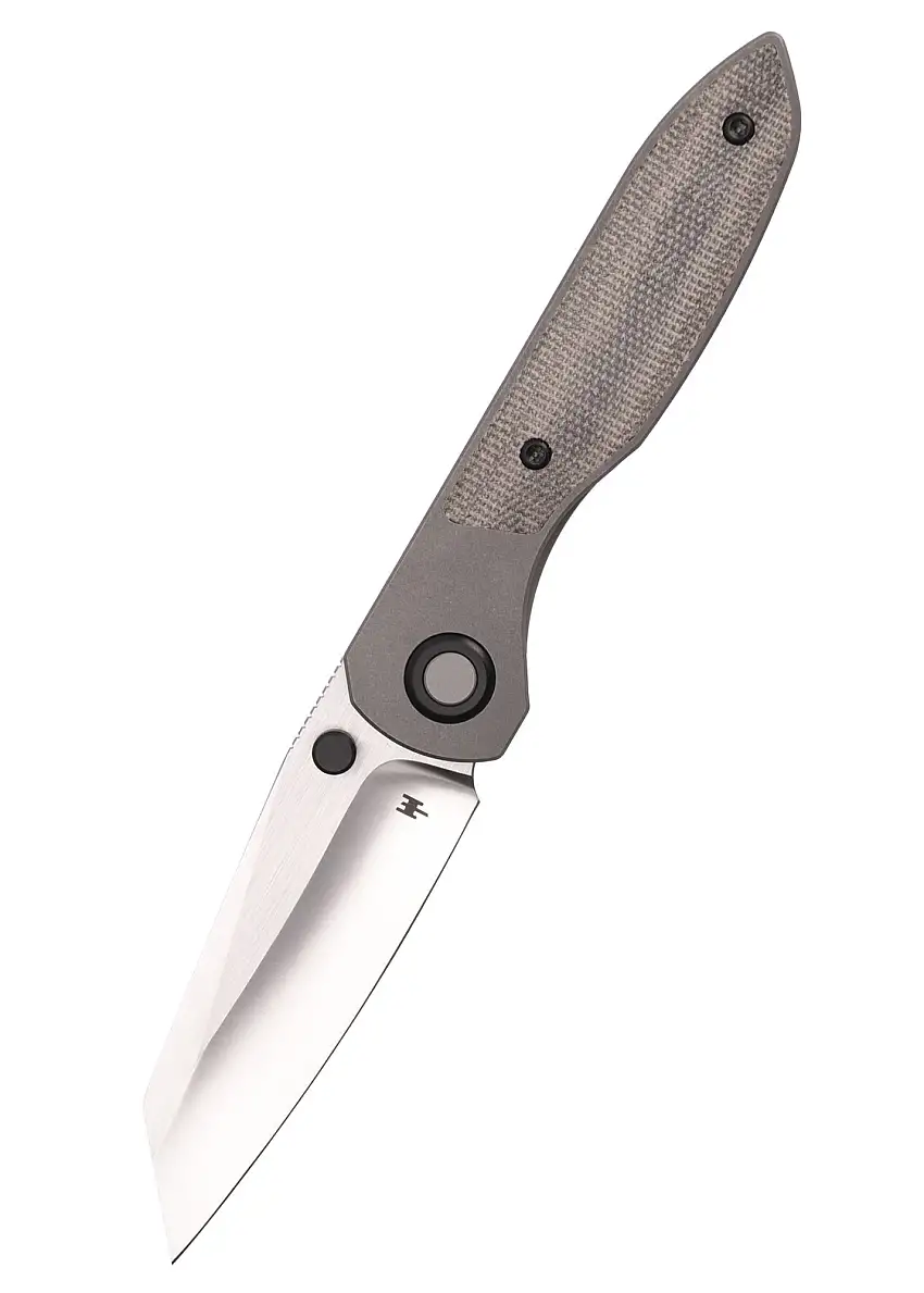 Taschenmesser Allie-P, Satiniert, Grünes Micarta, Wehr Knives