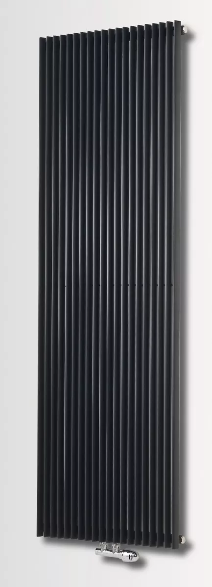 Ximax Design-Heizkörper Raum-Heizkörper Triton 180 x 60 x 6 cm 1440W Stahl anthrazit RAL7016 + Mittenanschluss