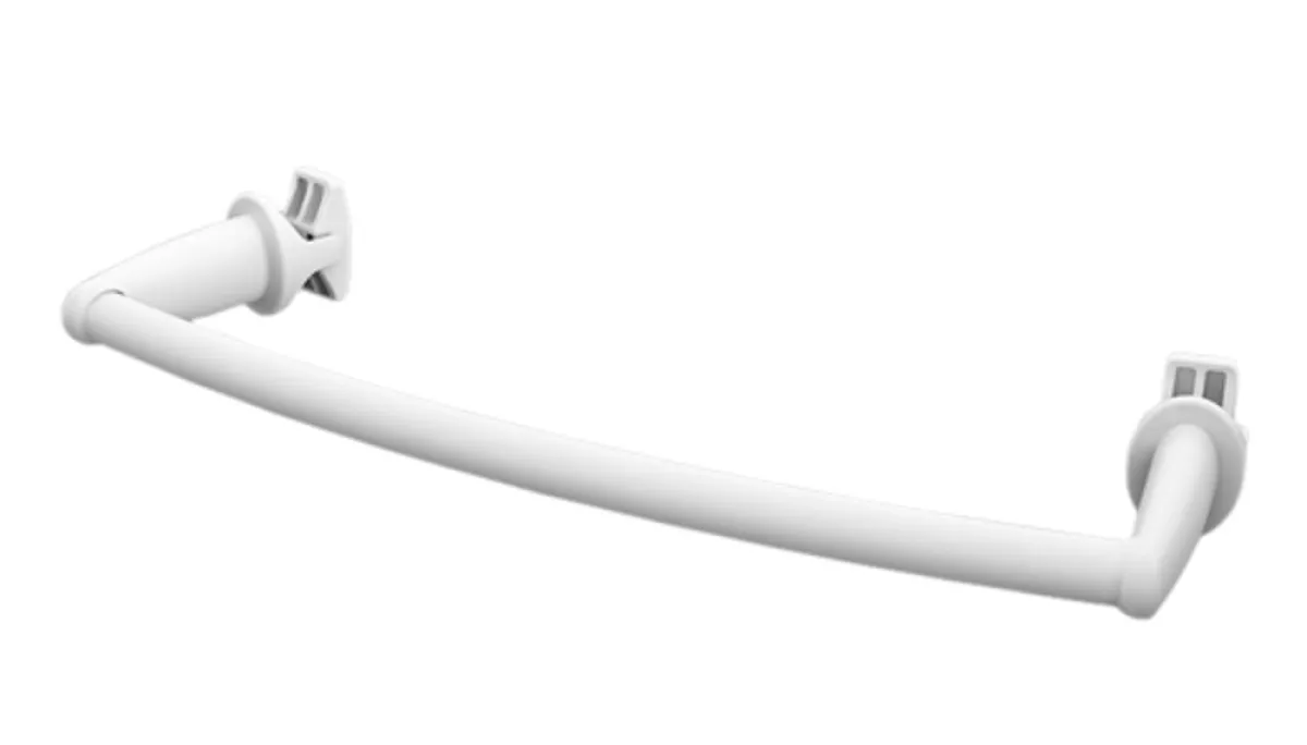 Ximax Design-Heizkörper Zubehör Accessoires Handtuchstange Design gebogen für Badheizkörper weiss