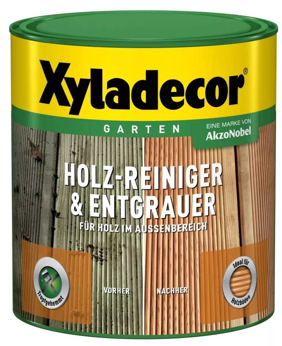 Xyladecor Holz-Reiniger und Entgrauer 2,5 L